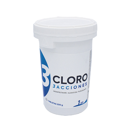 Cloro 3 Acções Comprimidos de Cloro |...