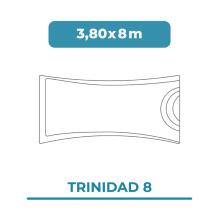 Trinidad 8 3,80x8