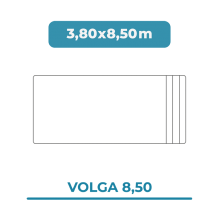 Volga 8,50 3,80x8,50