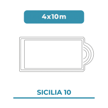 Cobertura piscina 4X10...