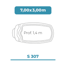 Cobertura piscina 7,00 X...