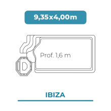 Cobertura piscina 9,35 X...