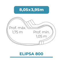 Elipsa 800 8,05x3,95