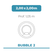 Cobertura piscina 2,00 X...