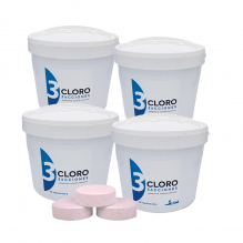 Cloro 3 acciones | Pack 4 uds