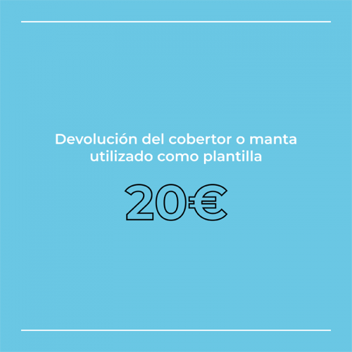 Recogemos tu viejo cobertor o manta térmica