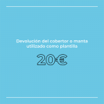 Recogemos tu viejo cobertor o manta térmica