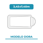 Dora 3,45x7,40