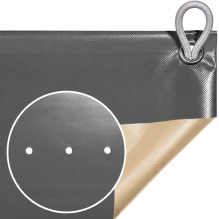Muestra Cobertor de invierno Acuacober-I Premium Gris/Beige