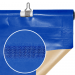 Muestra Cobertor de barras Acuacober-s Dren+ azul/beige