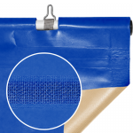 Muestra Cobertor de barras Acuacober-s Dren+ azul/beige