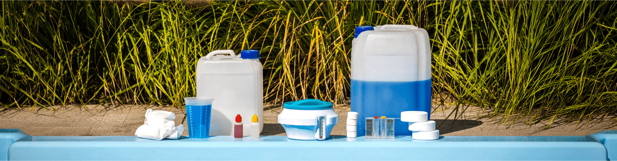 Productos químicos para piscinas
