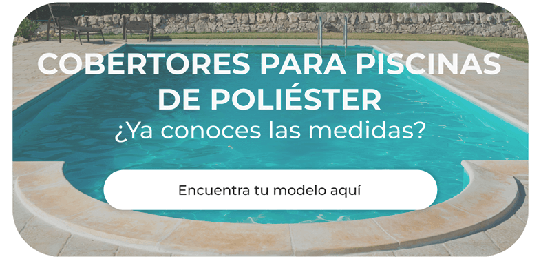Cobertores para piscinas de poliéster