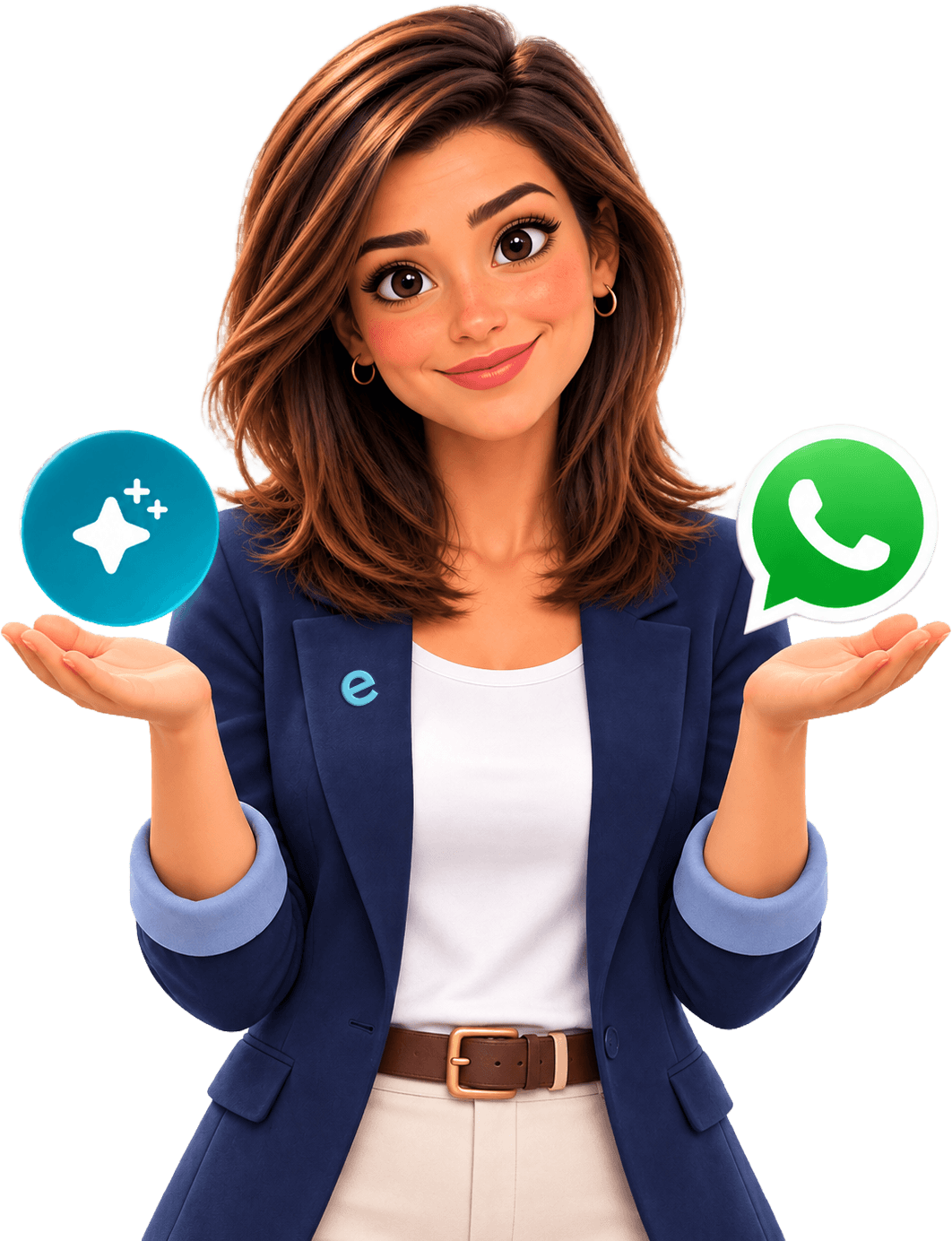 Vesta - Elige Asistente IA o WhatsApp